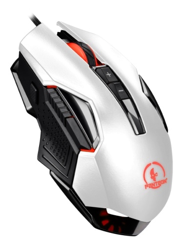 Игровая мышь с LED-подсветкой PANTEON MS75 белая [АКСЕССУАРЫ]