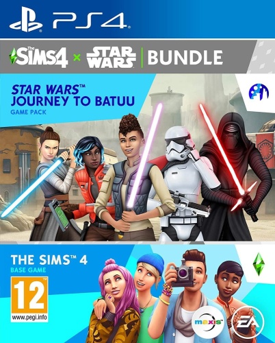 The Sims 4 (RUS) + Star Wars: Journey to Batuu Bundle (ENG)[PLAYSTATION 4]